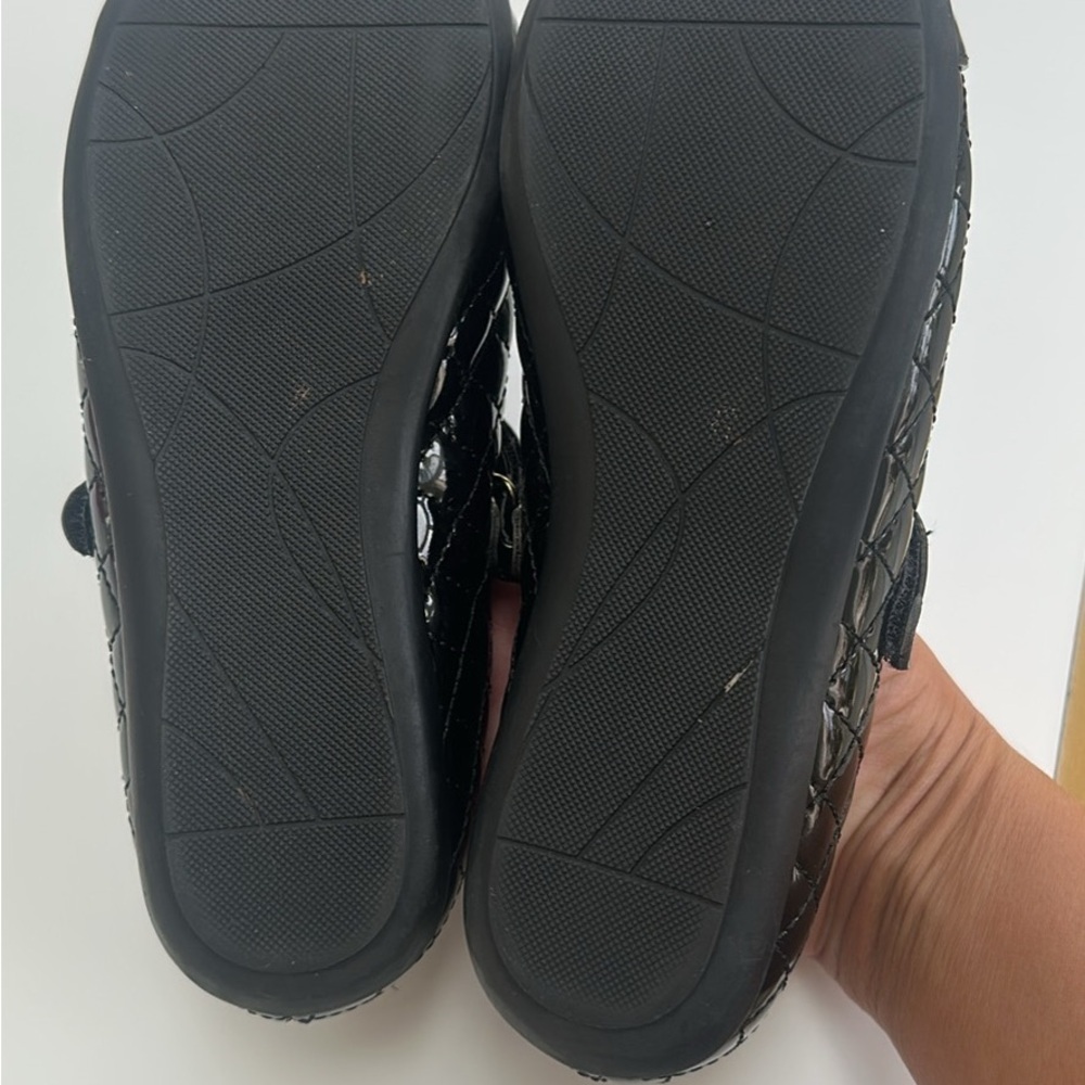 Girls Black Mary Jane flats size 1 - Picture 5 of 5